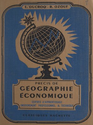 cover image of Précis de géographie économique